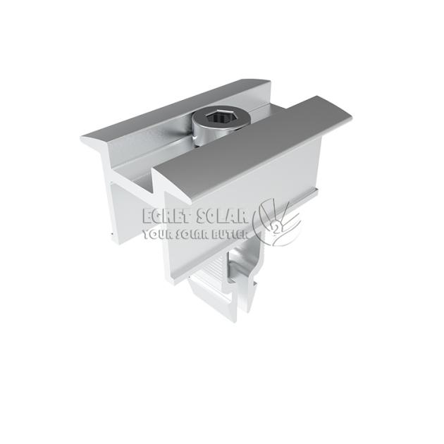 Aluminiowy panel słoneczny Szybki środkowy zacisk