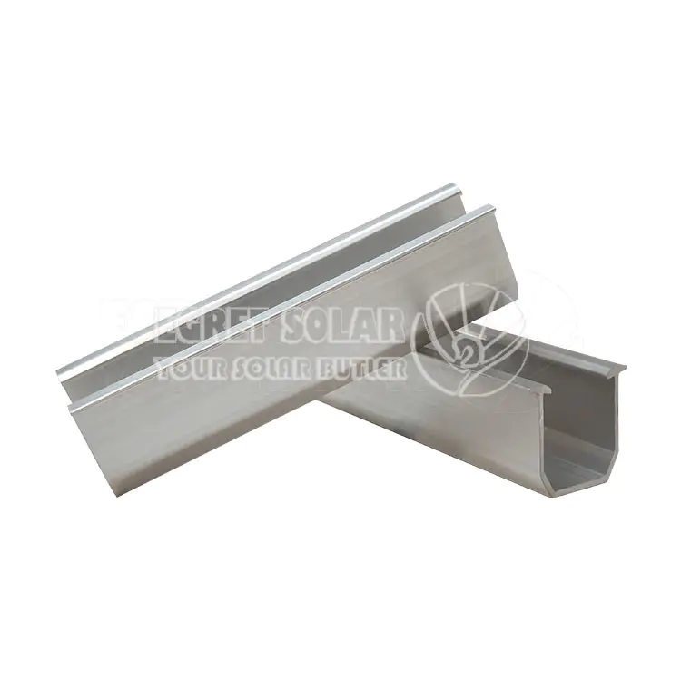 Solar Panel Roof Mounting U Type Mini Rail