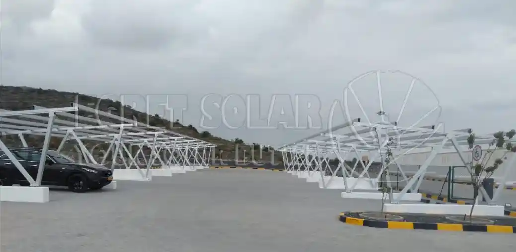 Aluminum Non-waterproof Solar Carport System